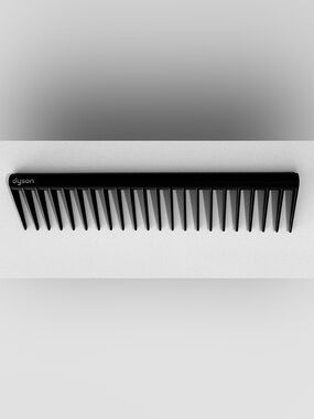 Dyson Detangling Comb Black Hair Styling Tool Genuine